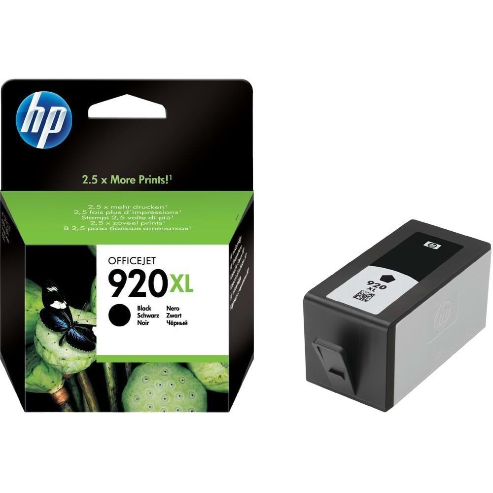 HP CD975AE (920XL) 6000/6500A/7000/7500A SİYAH KARTUŞ ORJİNAL 1.200 SAYFA