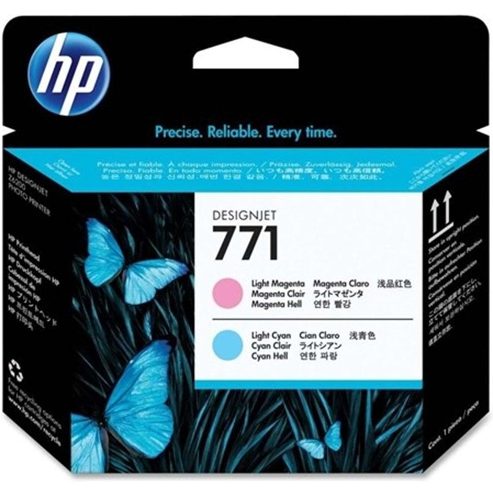 HP CE019A (771) Z6200/68AÇIK KIRMIZI VE AÇIKMAVİ BASKI KAFASI ORJ