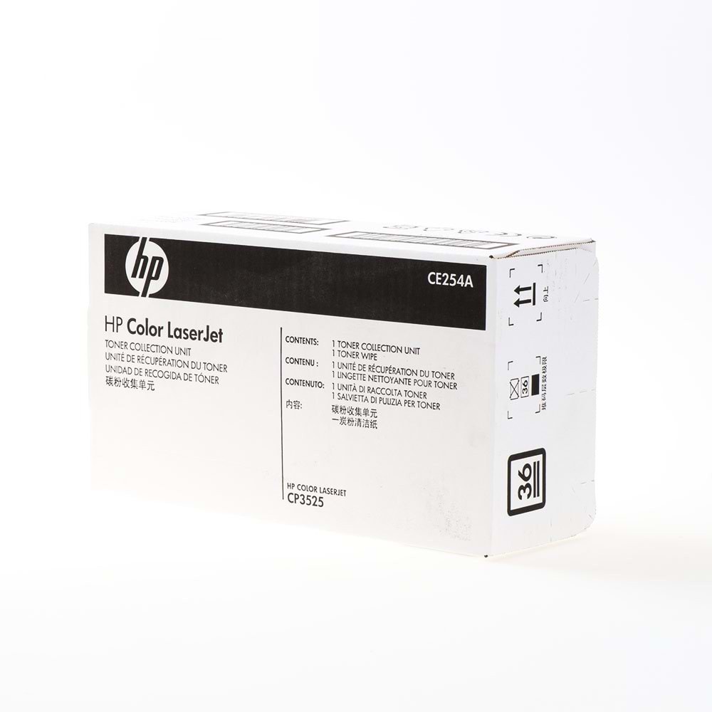 HP CE254A CM3520/3525/3530/PRO 500/551/570/575 ATIK TONER KUTUSU ORJİNAL 36.000 SAYFA