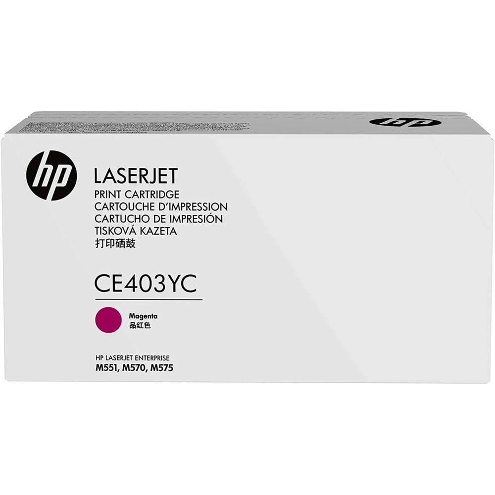 HP CE403YC (507A) PRO 500 M551/570/575 KIRMIZI TONER ORJİNAL 6.000 SAYFA