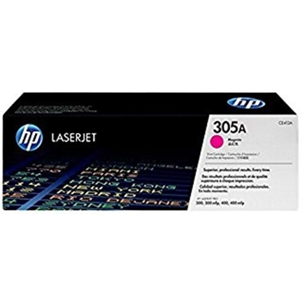 HP CE413A (305A) PRO 300 M375/475/451 KIRMIZI TONER ORJİNAL 2.600 SAYFA