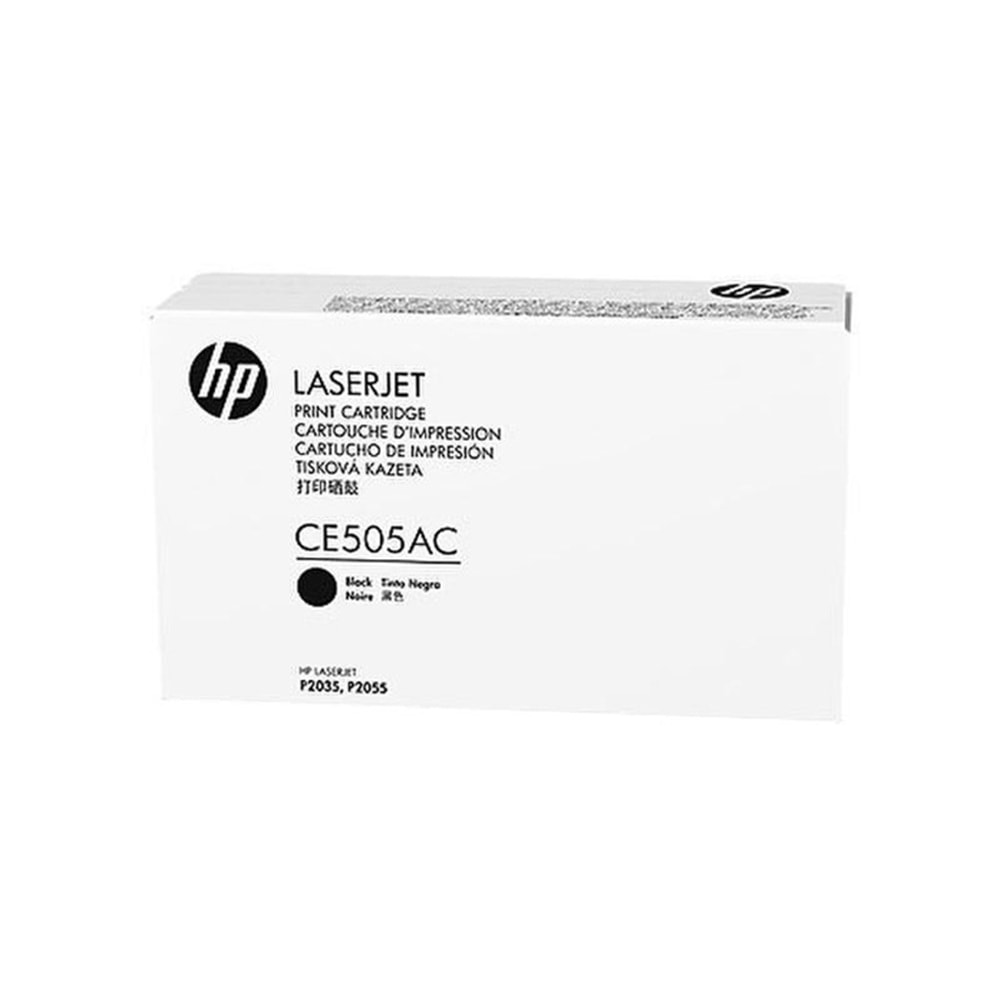 HP CE505AC (05A) P2035/P2055 TAAHÜTLÜ SİYAH TONER ORJİNAL 2.300 SAYFA