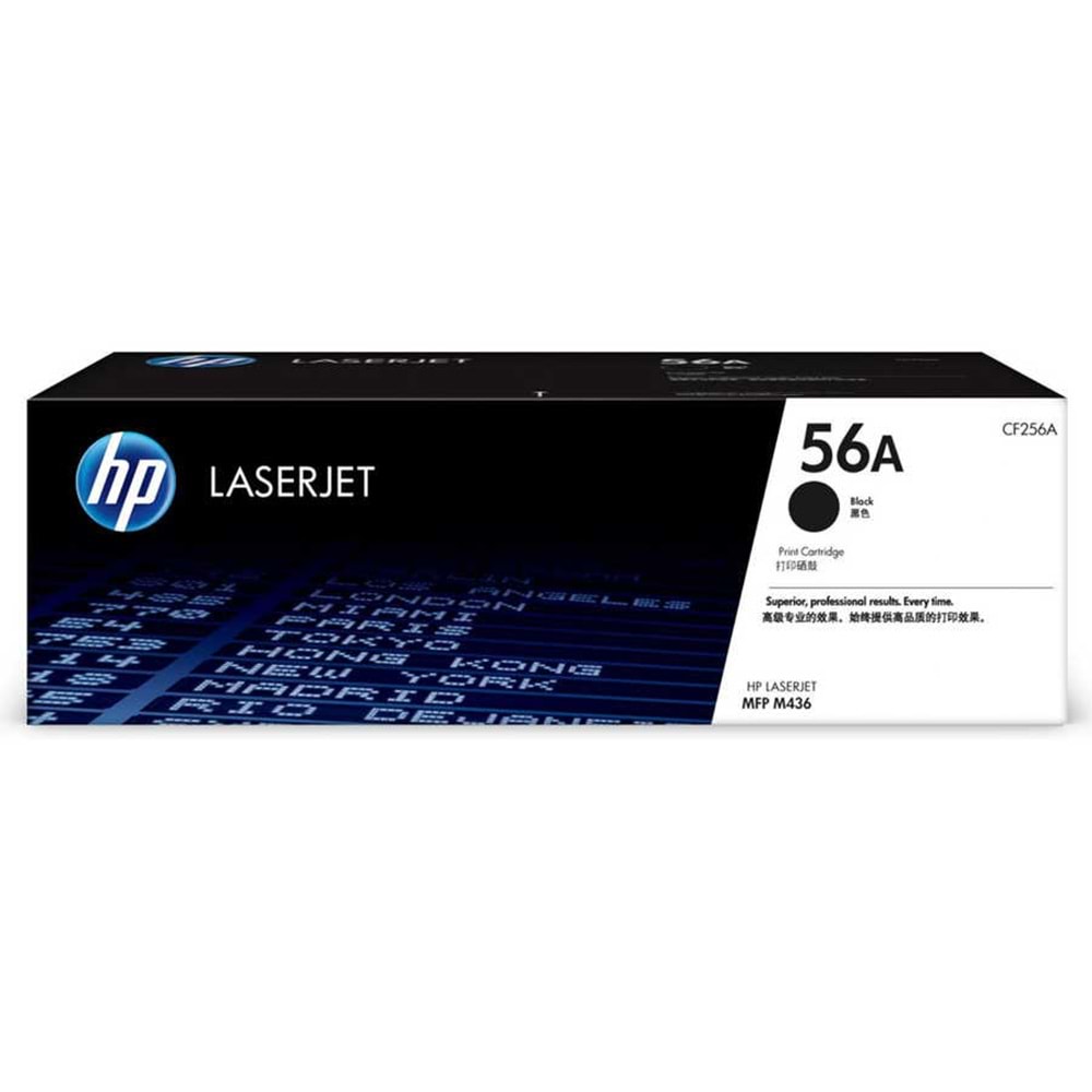 HP CF256A (56A) M433/M436 SİYAH TONER ORJİNAL 7.400 SAYFA
