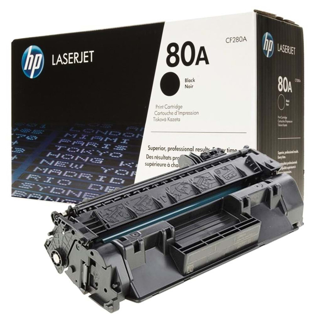 HP CF280A (80A) PRO 400/M401 SİYAH TONER ORJİNAL 2.700 SAYFA