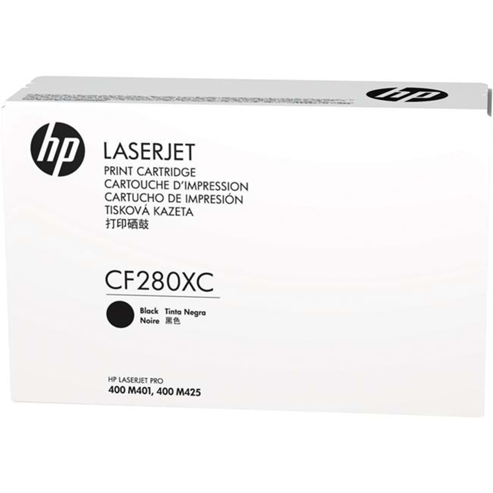 HP CF280XC (80X) PRO 400/M425/401 SİYAH TONER ORJİNAL 6.900 SAYFA