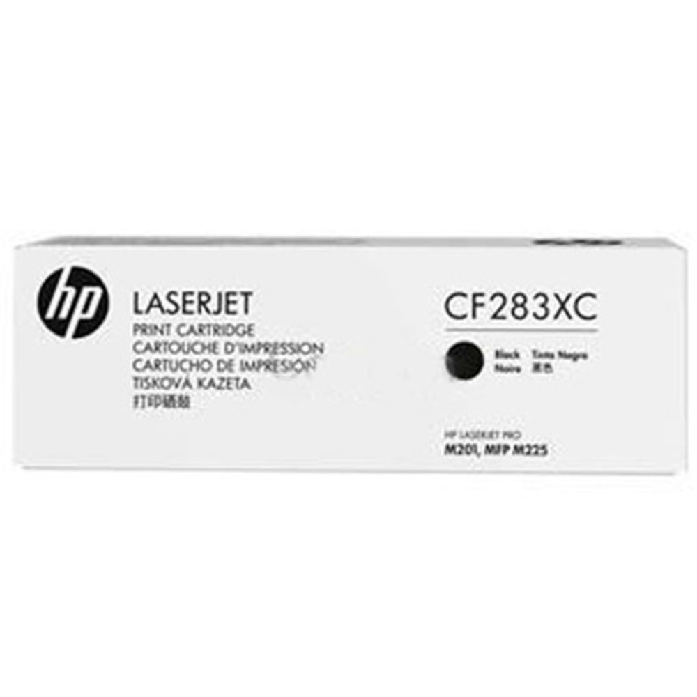 HP CF283XC (83X) PRO M201/225 SİYAH ORJİNAL TONER 2.200 SAYFA
