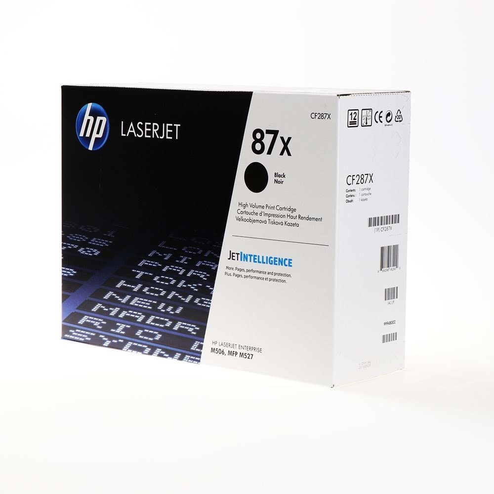 HP CF287X (87X) M501/506/527 SIYAH TONER ORJİNAL 18.000 SAYFA