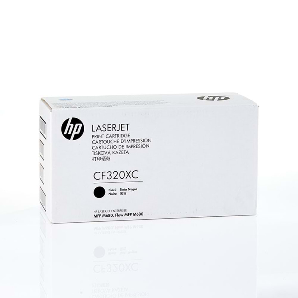 HP CF320XC (653X) M680 SİYAH TONER ORJİNAL 21.000 SAYFA