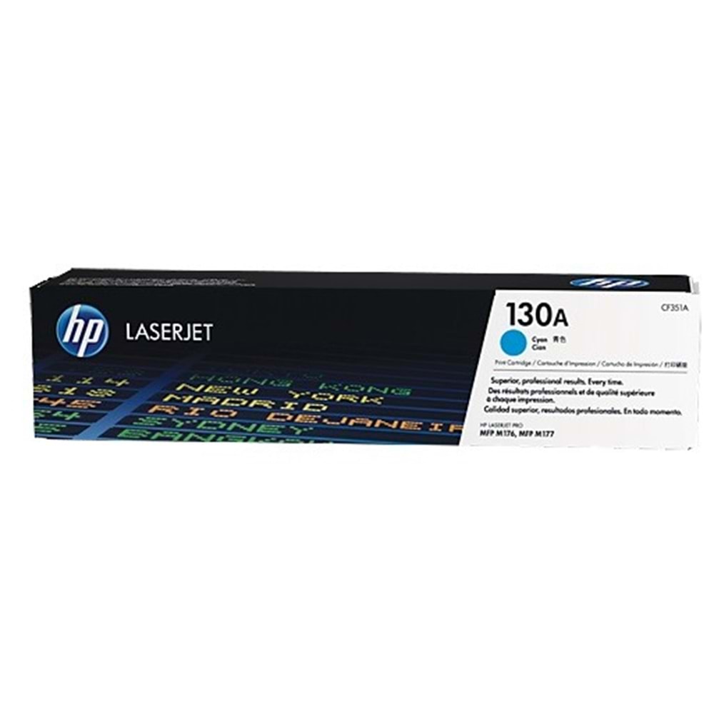 HP CF351A (130A) M175/176 MAVİ TONER ORJİNAL 1.000 SAYFA