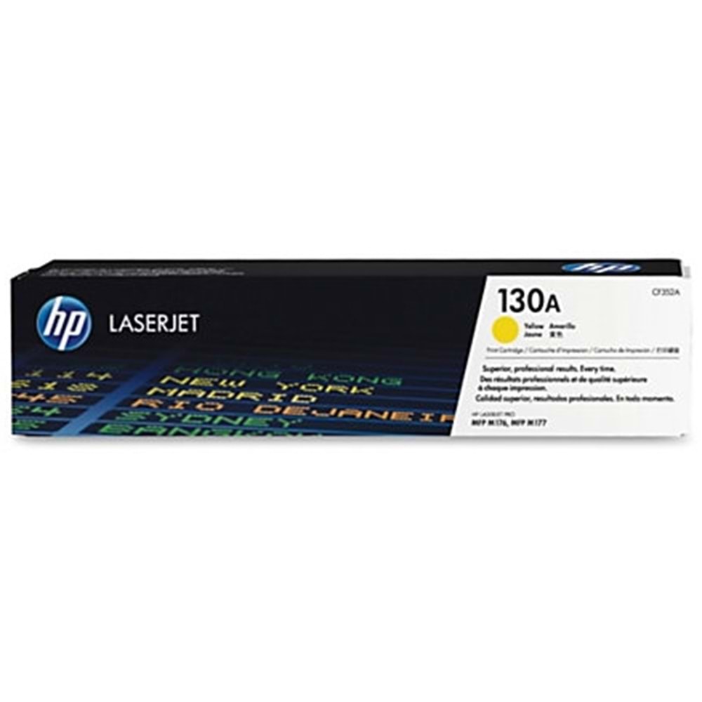 HP CF352A (130A) M175/176 SARI TONER ORJİNAL 1.000 SAYFA
