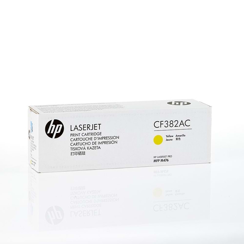 HP CF382AC (312A) M476 SARI TONER ORJİNAL 2.700 SAYFA