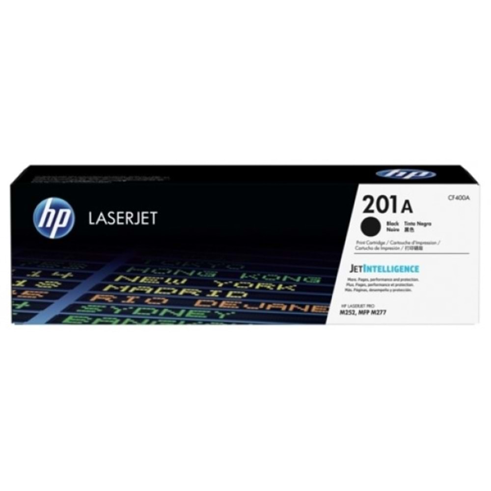 HP CF400A (201A) PRO M274/252/277 SİYAH TONER ORJİNAL 1.500 SAYFA