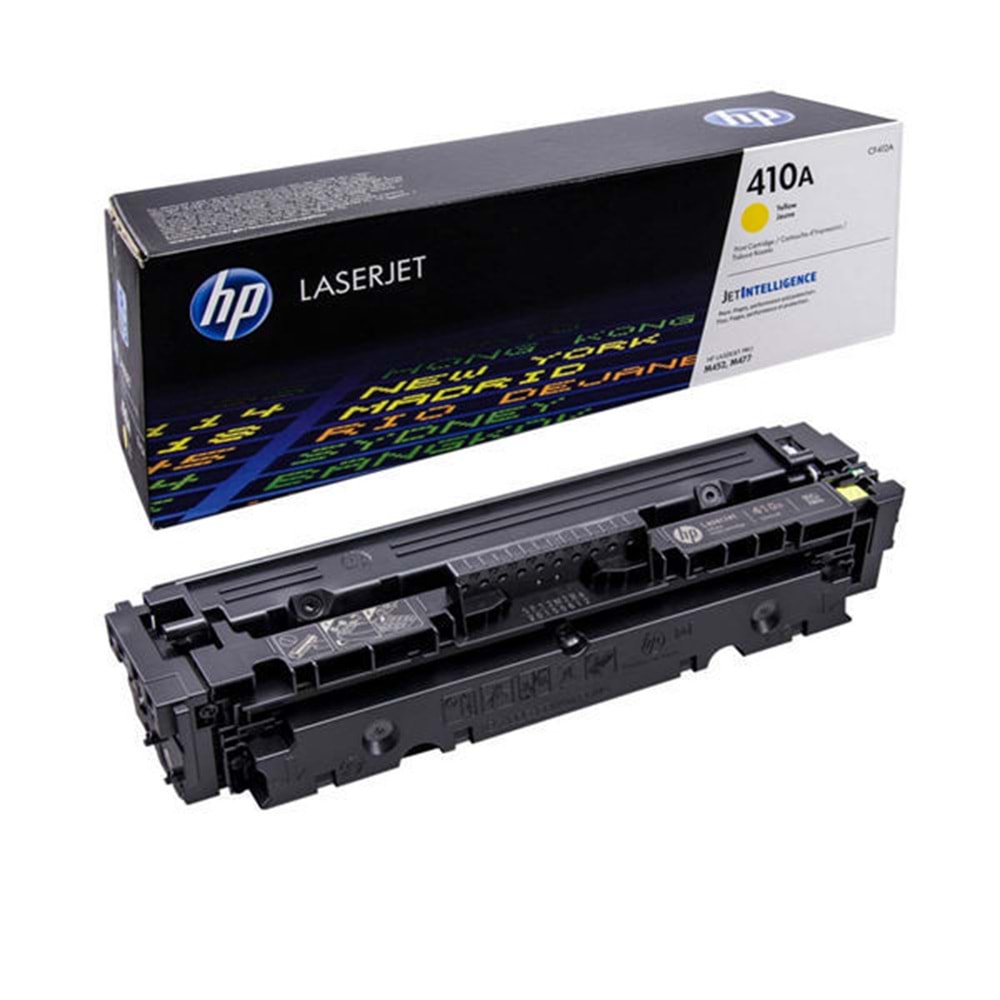 HP CF412A (410A) M452/477 SARI TONER ORJİNAL 2.300 SAYFA