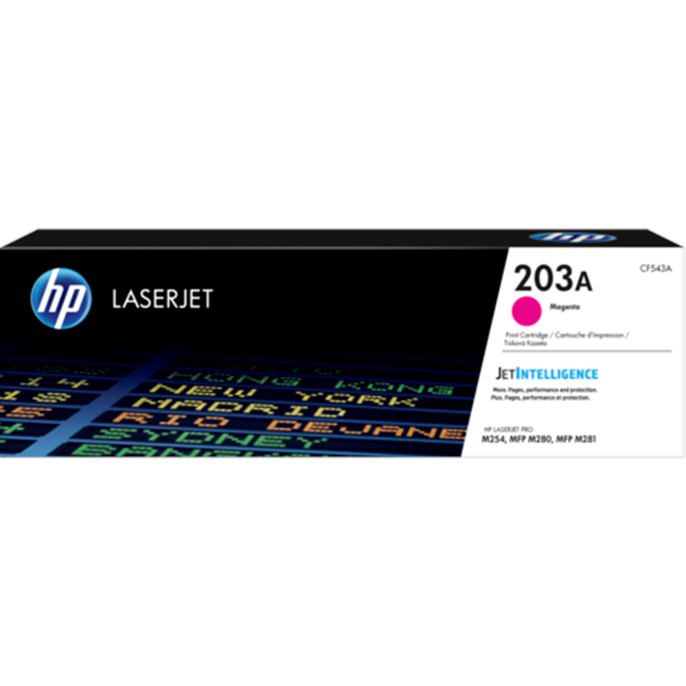 HP CF543A (203A) M254/280/281 KIRMIZI TONER ORJİNAL 1.300 SAYFA