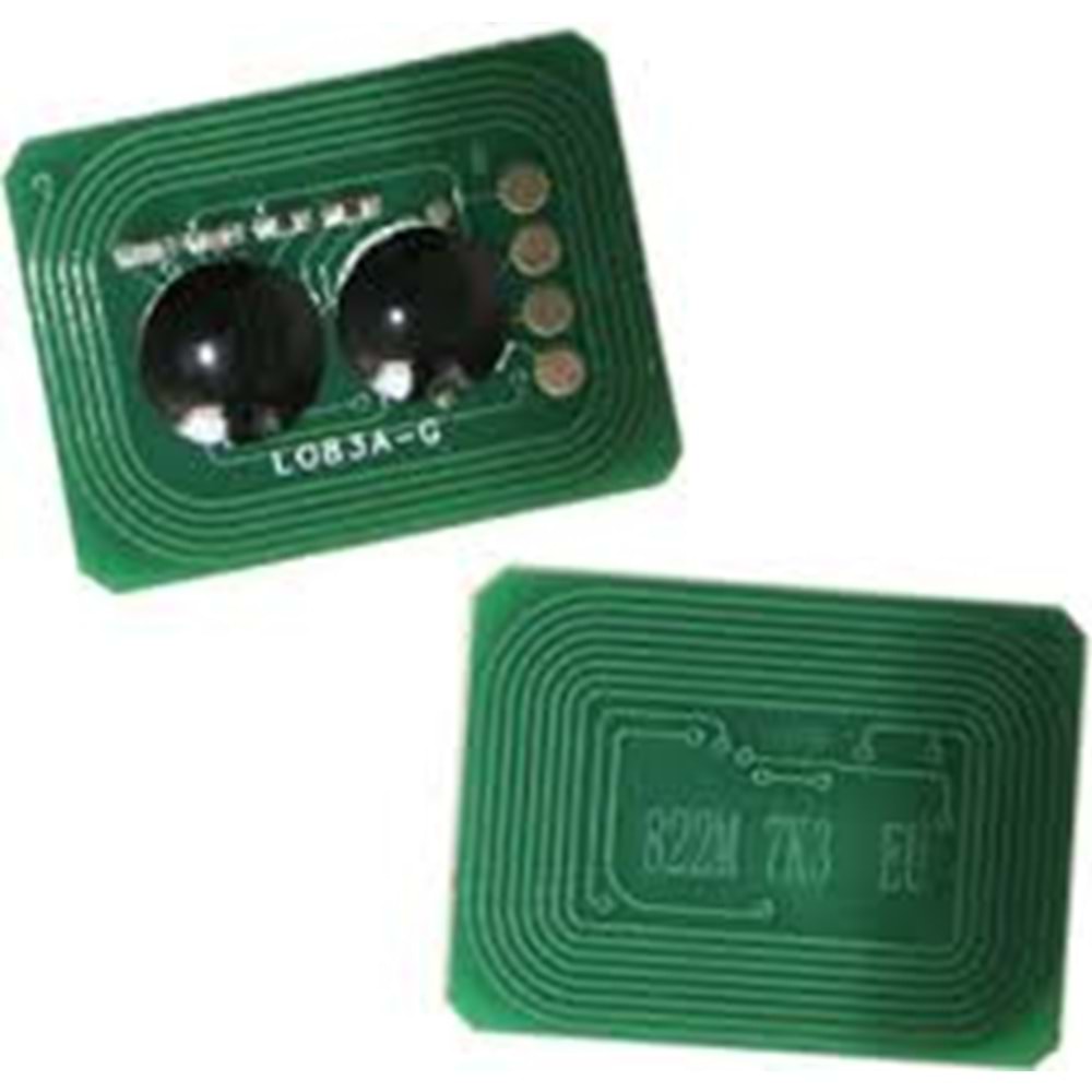 OKI 44844627 C822 MAVİ TONER CHIP