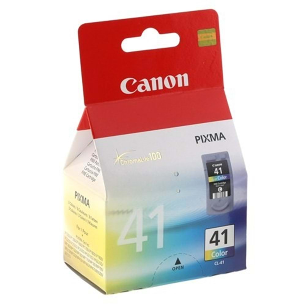 CANON CL-41 IP1200/1300/1600/6210 RENKLİ KARTUŞ ORJİNAL 310 SAYFA