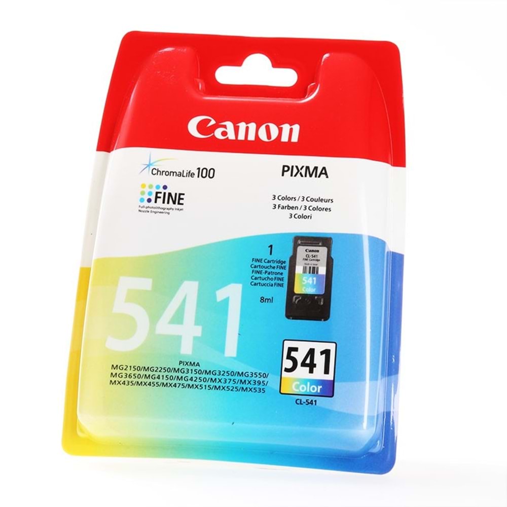 CANON CL-541 MG2150/3150/MX395 RENKLİ KARTUŞ ORJİNAL 180 SAYFA 5227B005