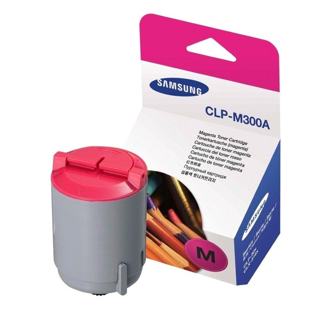 SAMSUNG CLP-M300A KIRMIZI TONER ORJİNAL 1.000 SAYFA