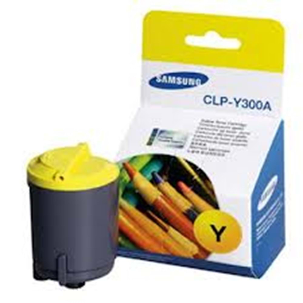 SAMSUNG CLP-Y300A SARI TONER ORJİNAL 1.000 SAYFA