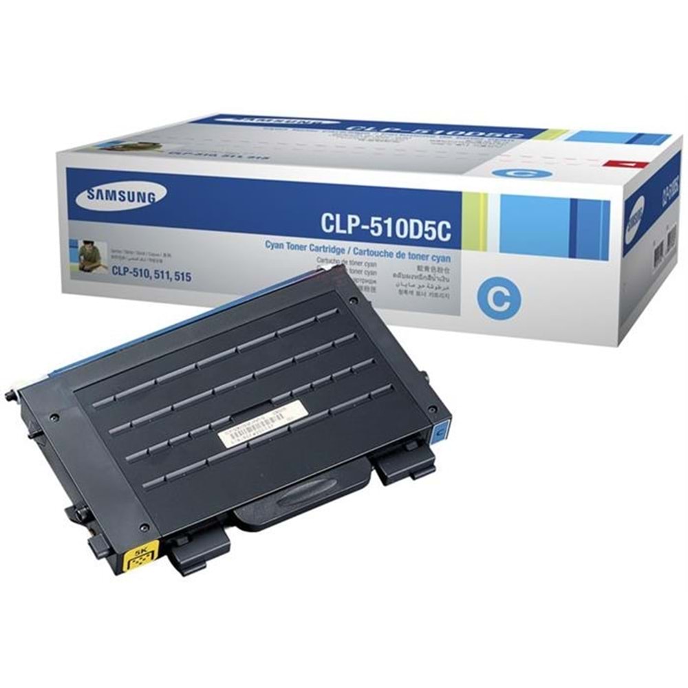 SAMSUNG CLP-510DC-5K MAVİ TONER ORJİNAL 5.000 SAYFA