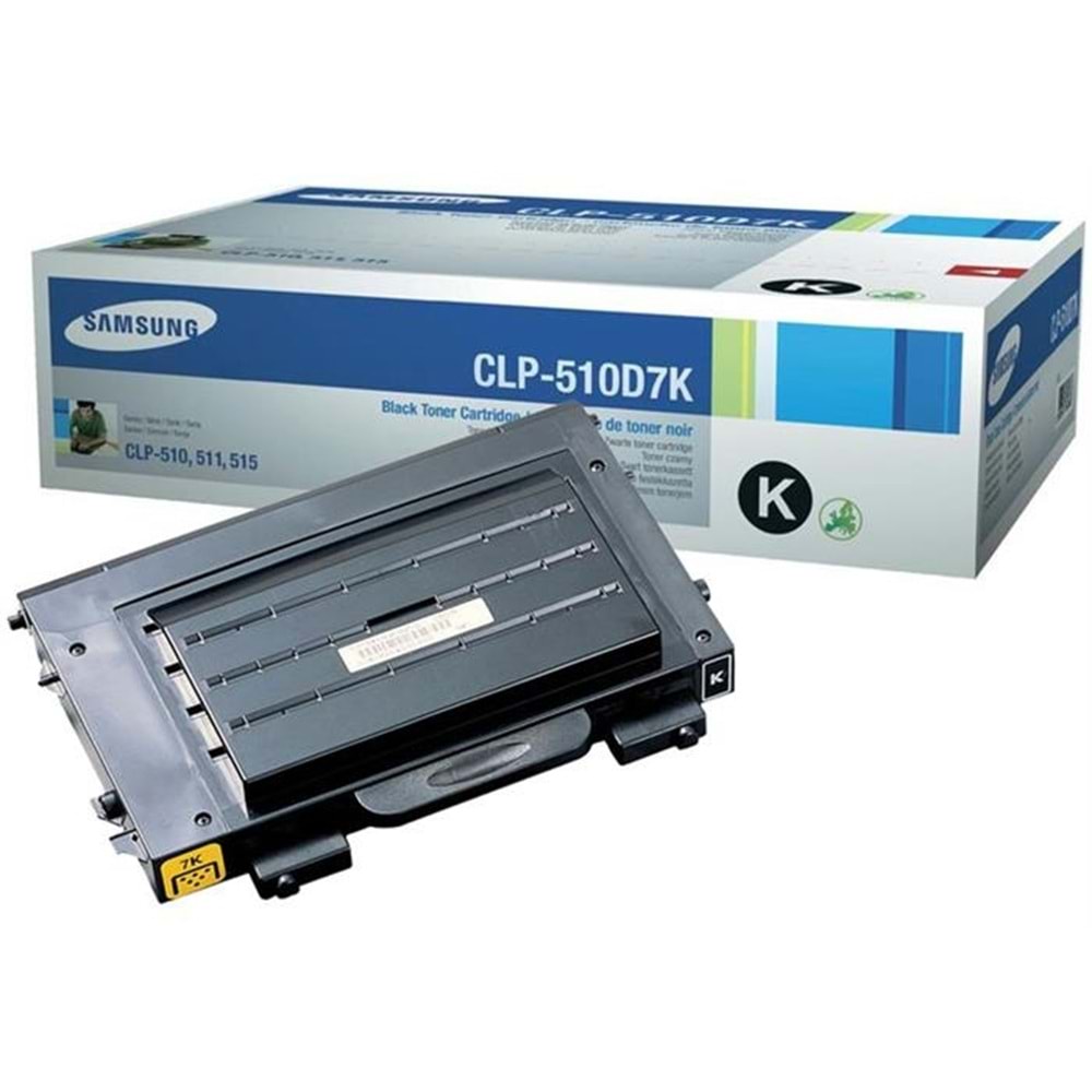 SAMSUNG CLP-510DK-7K SİYAH TONER ORJİNAL 7.000 SAYFA