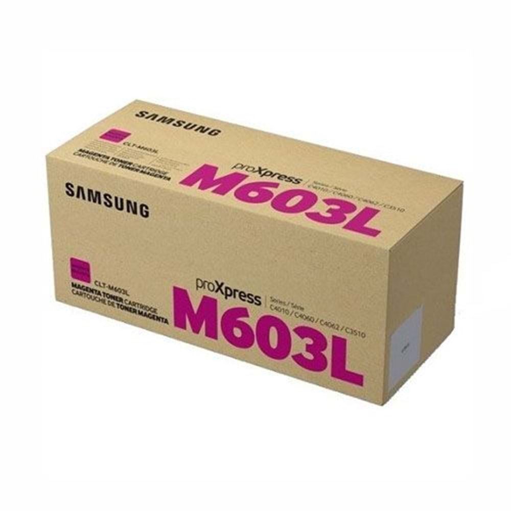 SAMSUNG CLT-M603L C4010/4060 YÜKSEK KAPASİTELİ KIRMIZI TONER ORJİNAL 10.000 ORJİNAL SV247A