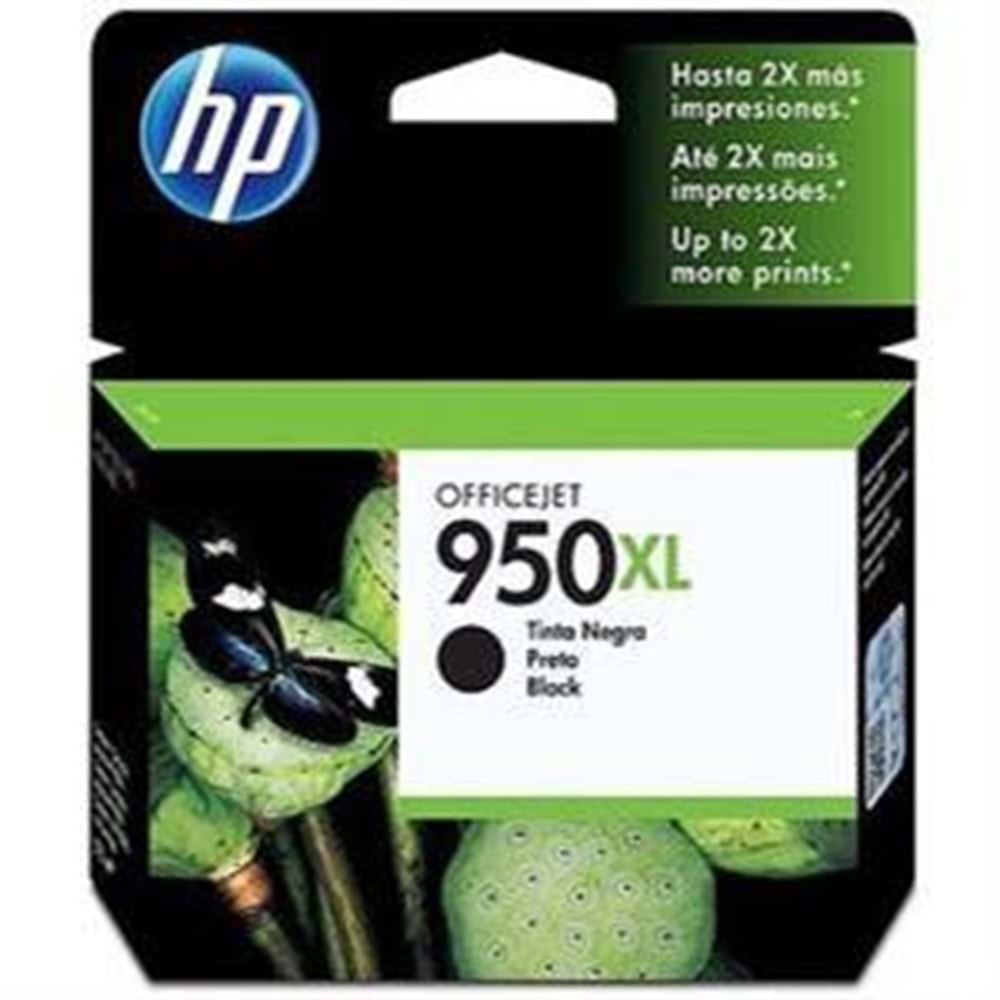 HP CN045A (950XL) PRO 251/276/8100 SİYAH KARTUŞ ORJİNAL 2.300 SAYFA