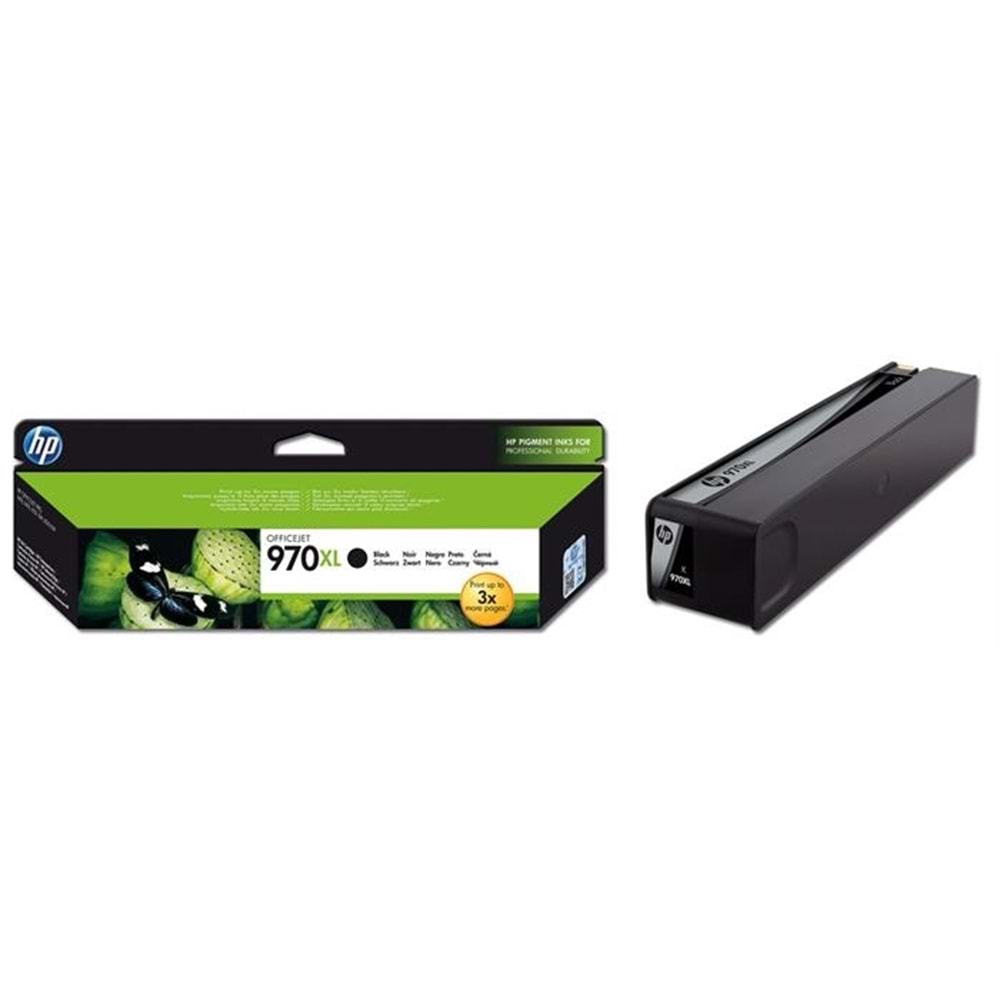 HP CN625A (970XL) PRO X451/476/551/576 SİYAH KARTUŞ ORJİNAL 9.200 SAYFA