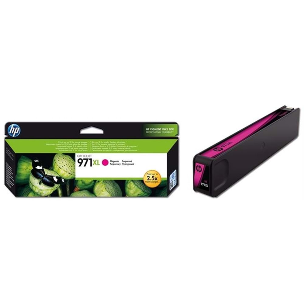 HP CN627A (971XL) PRO X451/476/551/576 KIRMIZI KARTUŞ ORJİNAL 6.600 SAYFA