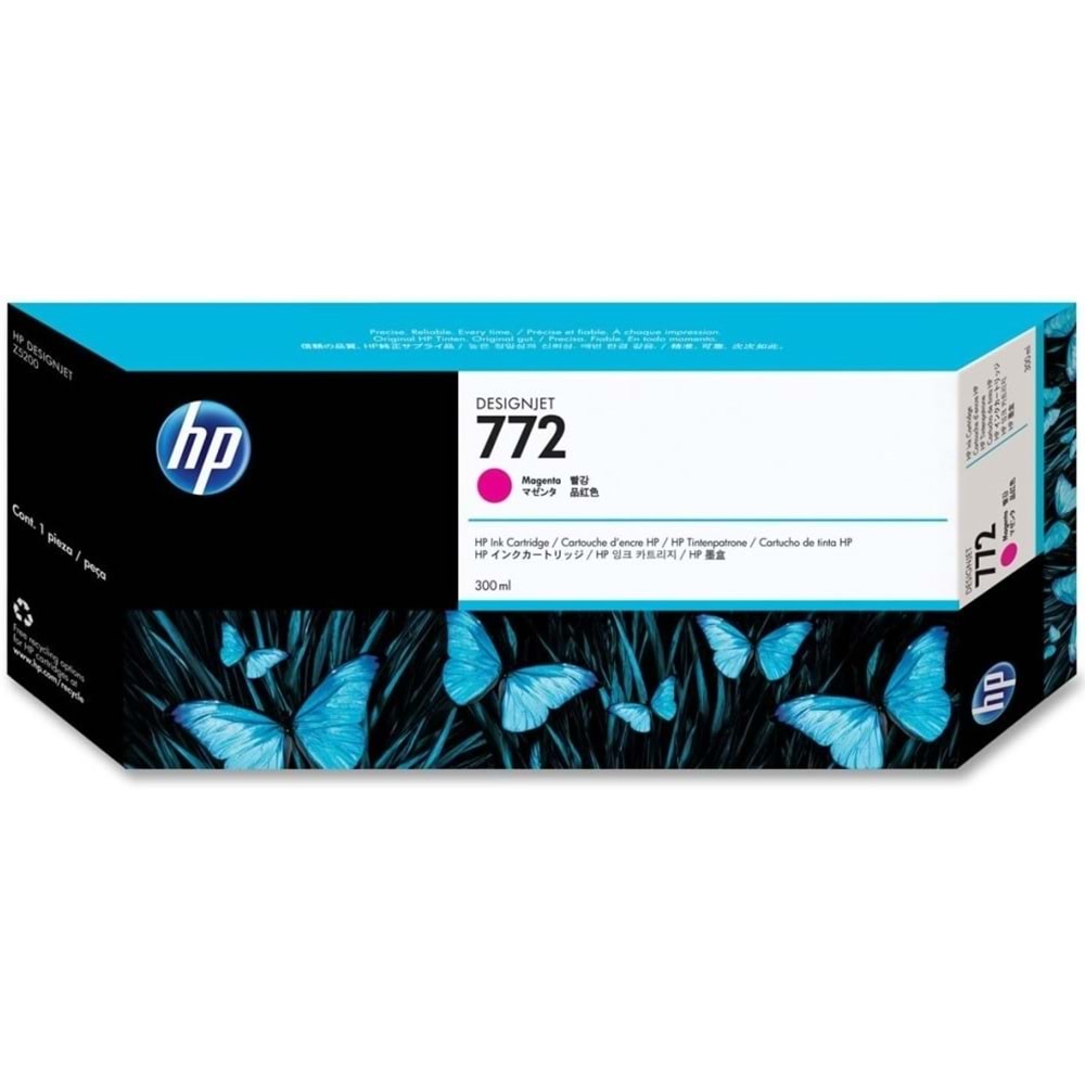 HP CN629A (772) Z5200/5400 KIRMIZI KARTUŞ ORJİNAL 300 ML.