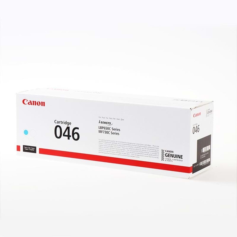 CANON CRG-046C MF653/732/734/735 MAVİ TONER ORJİNAL 2.300 SAYFA 1249C002