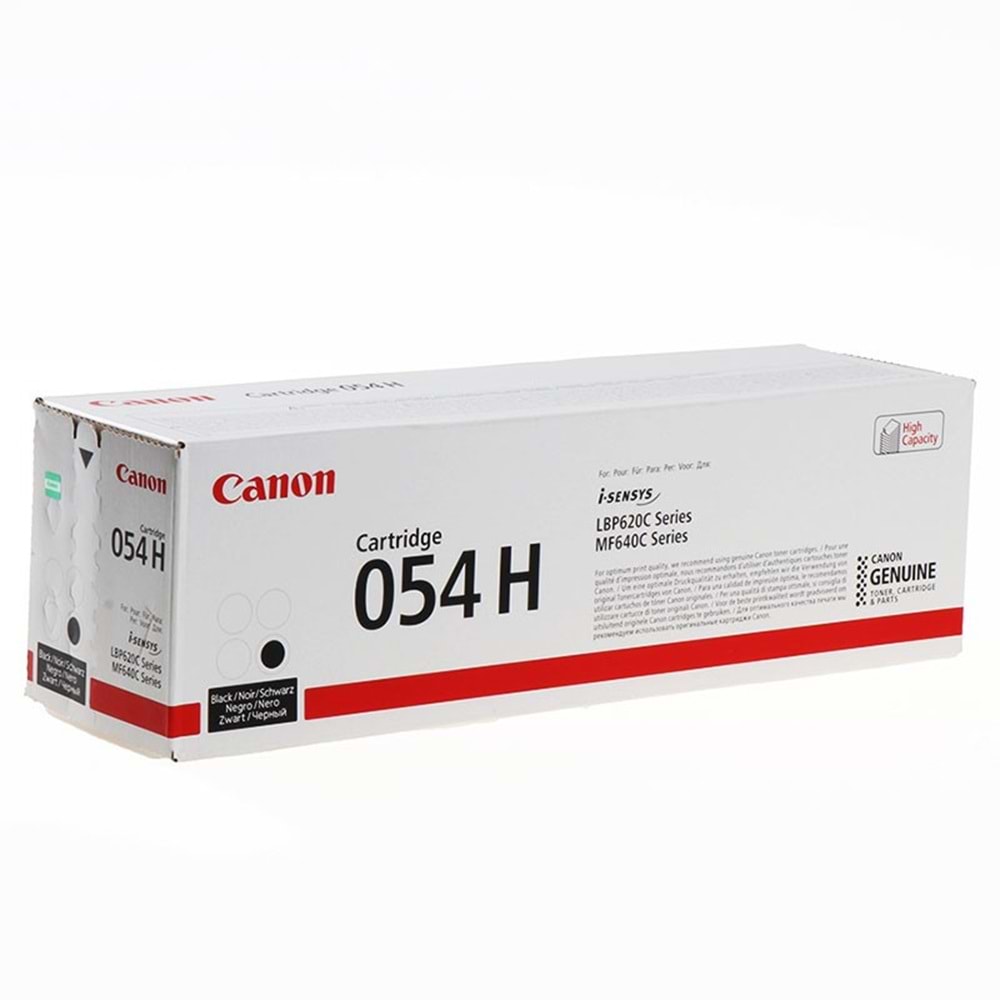 CANON CRG-054HBK LPB620/621/623/MF640/641/643/645 SİYAH TONER ORJİNAL 3.100 SAYFA 3028C002