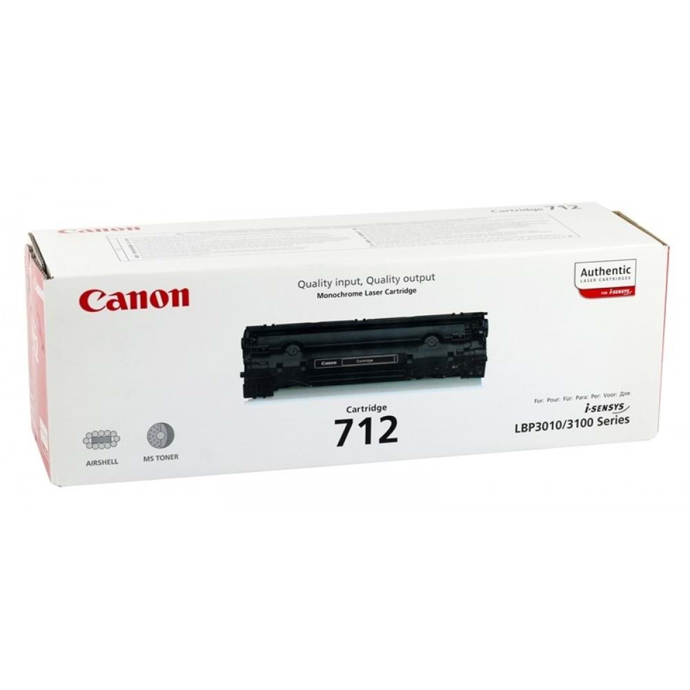 CANON CRG-713 LBP-3250 SİYAH TONER ORİJİNAL 2.000 SAYFA