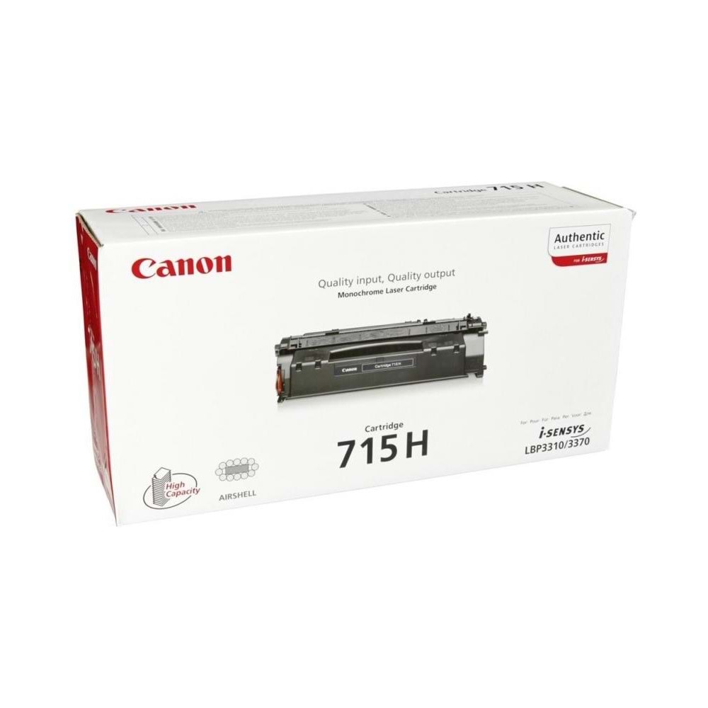 CANON CRG-715H LBP-3310/3370 SİYAH TONER ORJİNAL 7.000 SAYFA