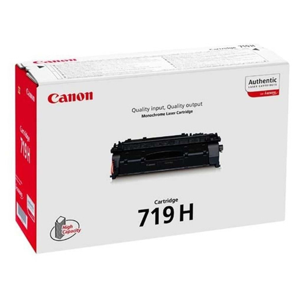CANON CRG-719H LBP-6300/6310/MF411 SİYAH TONER ORJİNAL 6.400 SAYFA