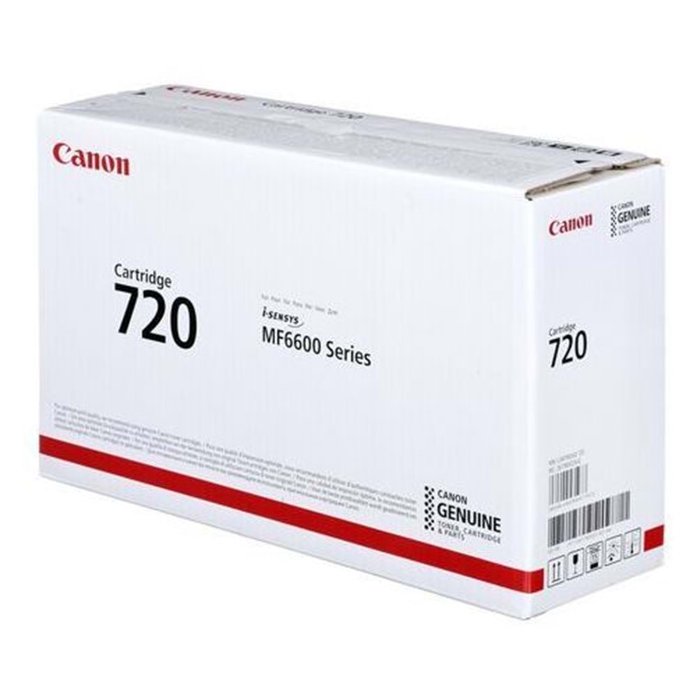 CANON CRG-720 MF-6640/6680 SİYAH TONER ORJİNAL 5.000 SAYFA