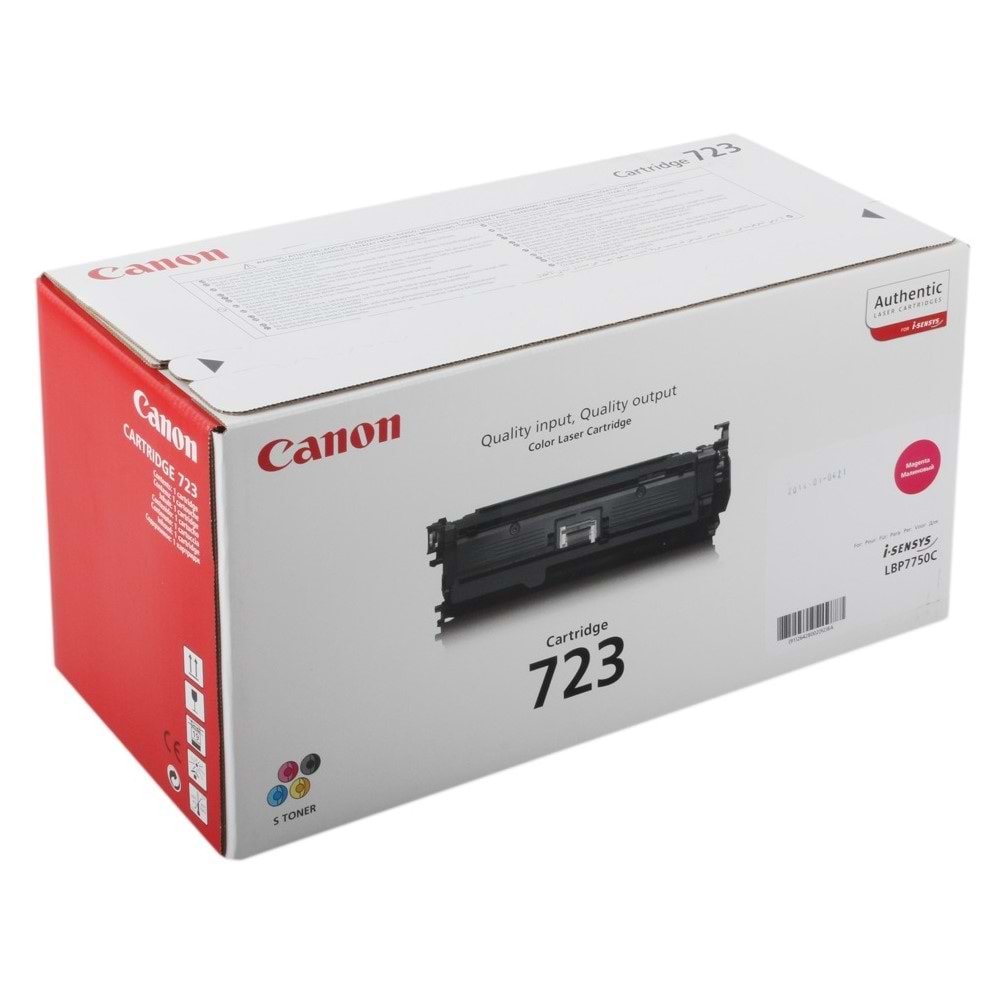 CANON CRG-723M LBP-7750Cdn KIRMIZI TONER ORJİNAL 8.500 SAYFA