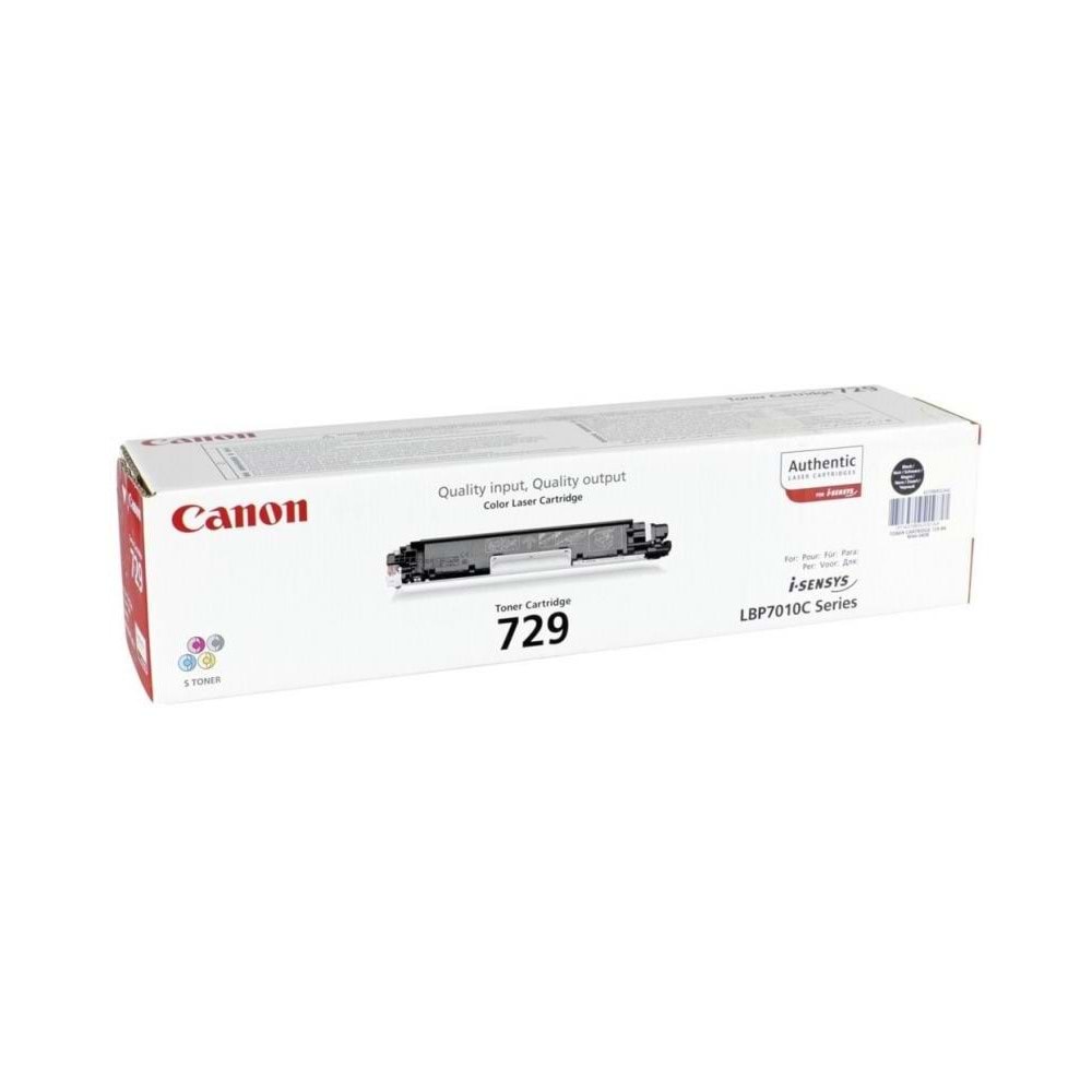 CANON CRG-729BK LBP7010C/7018C SİYAH TONER ORJİNAL 1.200 SAYFA