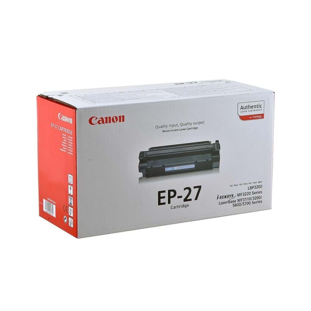 CANON EP-27 LBP3200/MF56XX/MF57XX/MF31XXMF32XX TONER ORJİNAL 2.500 SAYFA 8489A002