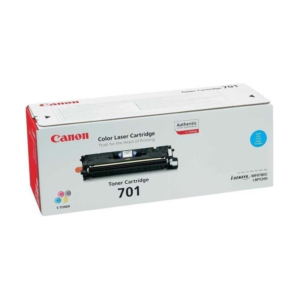 CANON EP-701C/CRG-701C LBP-5200 MAVİ TONER ORJİNAL 4.000 SAYFA