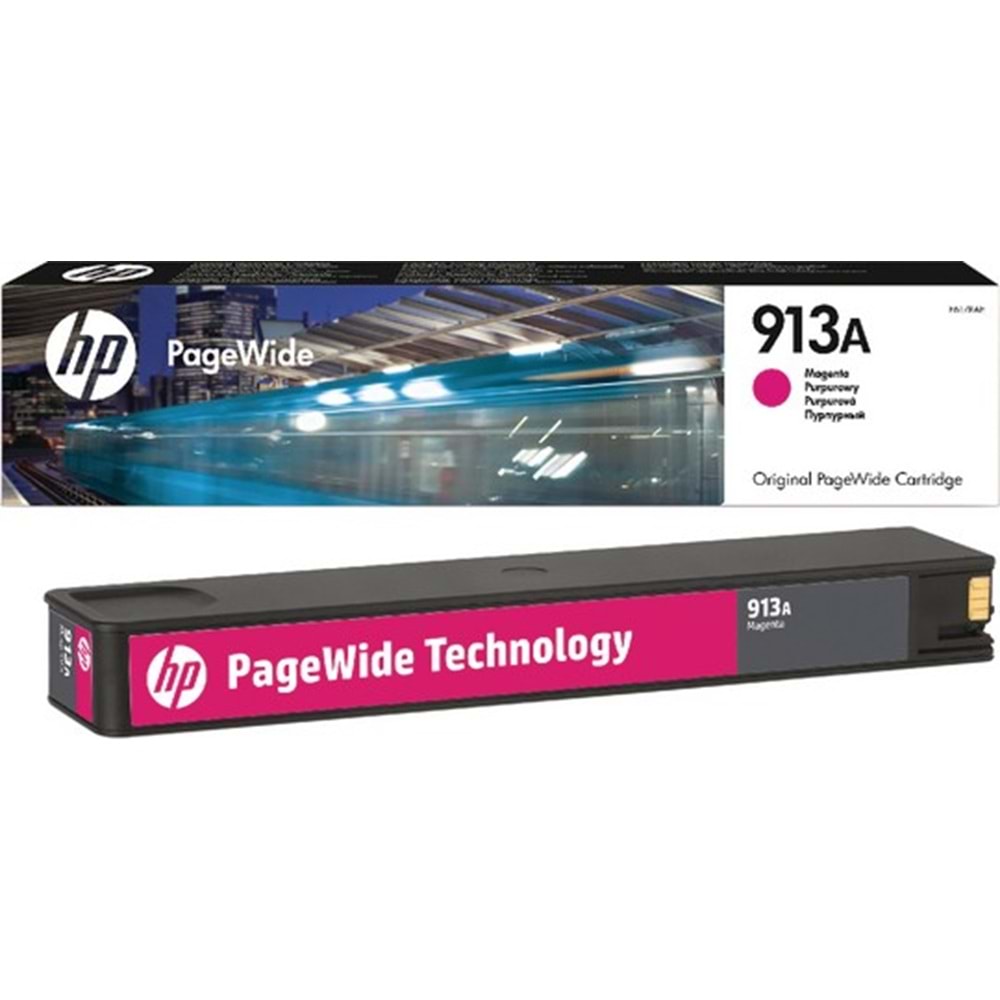 HP F6T78AE (913A) PRO 352/452/477 KIRMIZI KARTUŞ ORJİNAL 3.000 SY
