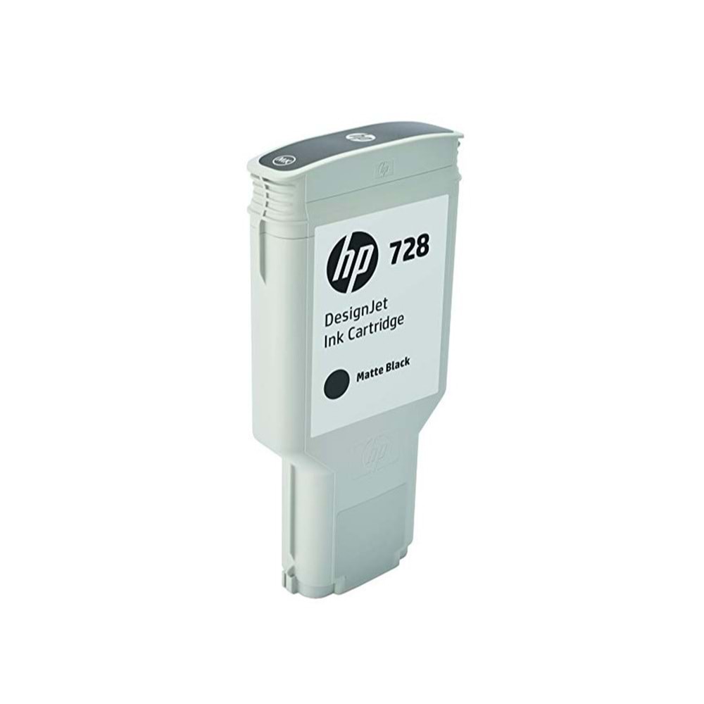 HP F9J64A (728) T730/T830 MAT SİYAH KARTUŞ ORJİNAL 69ML