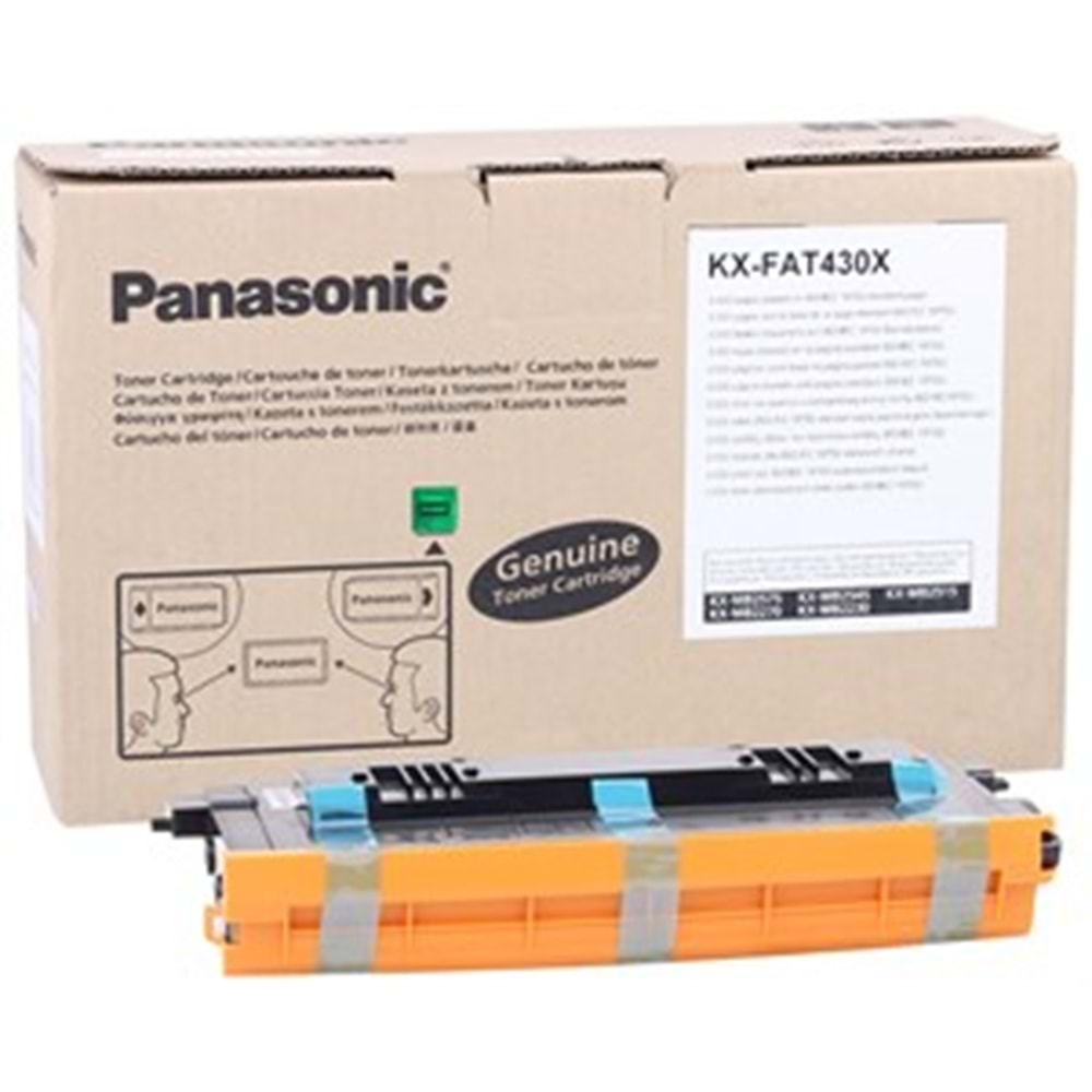 PANASONIC KX-FAT430X 2230/2270/2515/2545/2575 SİYAH TONER ORJİNAL 3.000 SAYFA