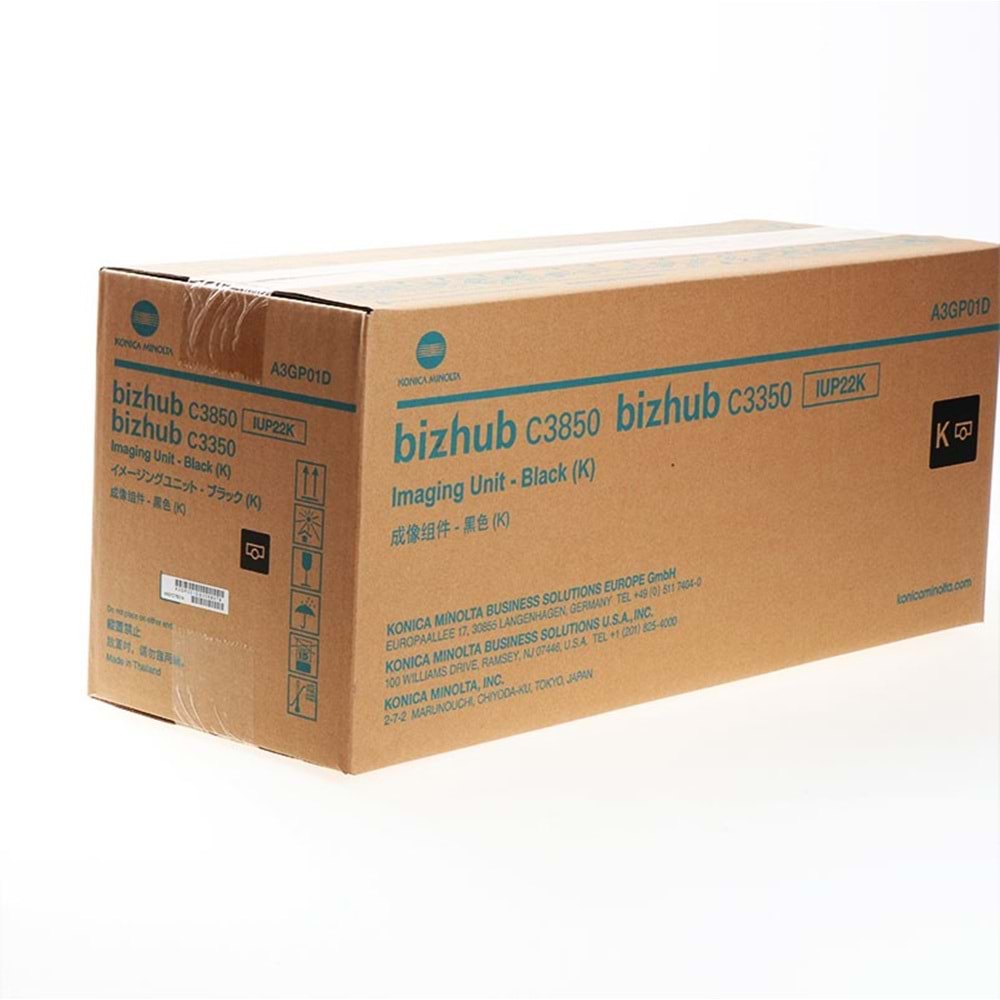 KONICA MINOLTA IUP-22K C3350/3850 SİYAH DRUM ORJİNAL 60.000 SAYFA A3GP01D
