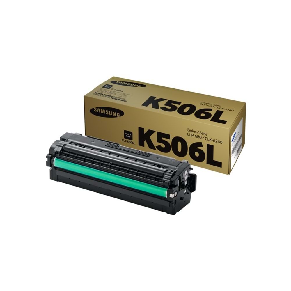 SAMSUNG CLT-K506L CLX-6260/CLP-680 SİYAH TONER ORJİNAL 6.000 SAYFA SU171A