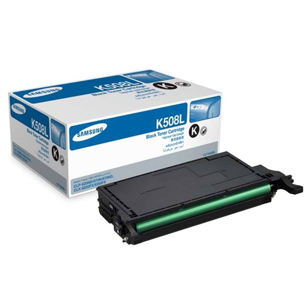SAMSUNG K508L CLP-620ND/670N/CLX6220FX/6250 SİYAH TONER ORJ 5K SY
