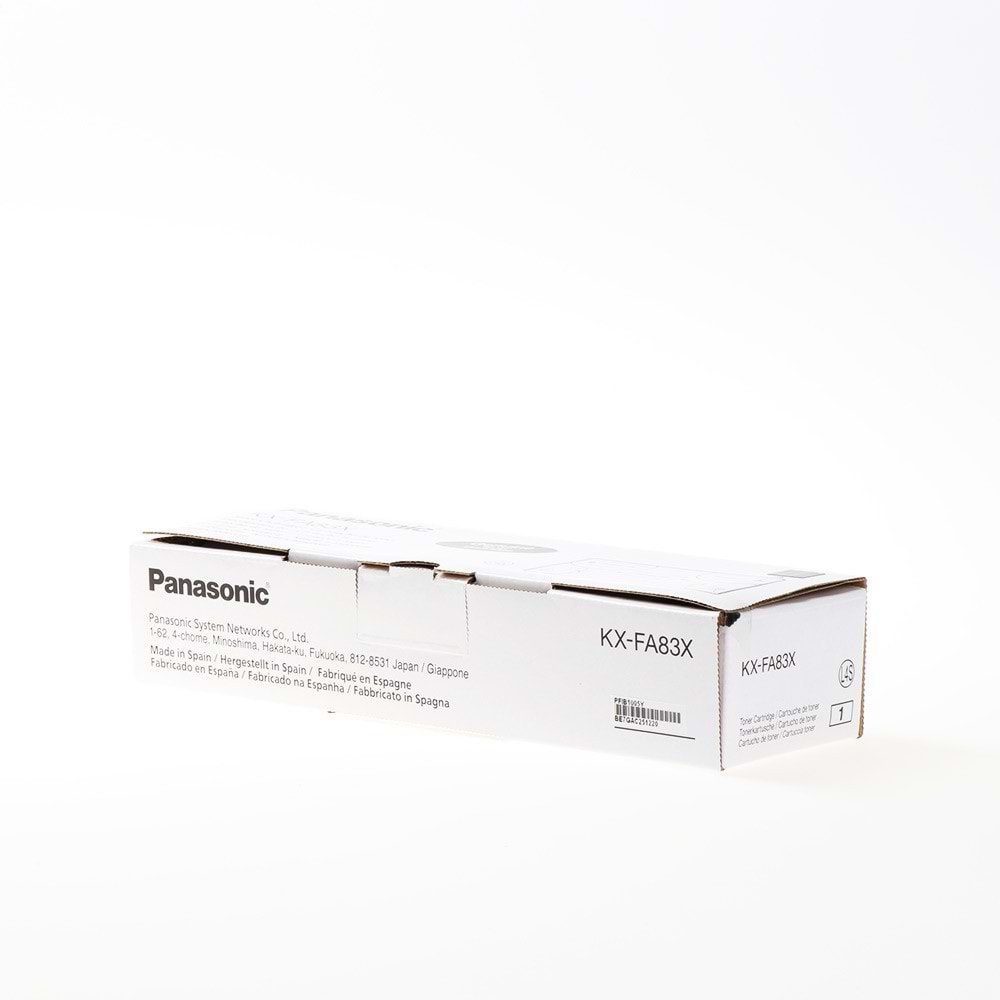 PANASONIC KX-FA83E KX-FL511/FL611/613 SİYAH TONER ORJİNAL 2.500 SAYFA