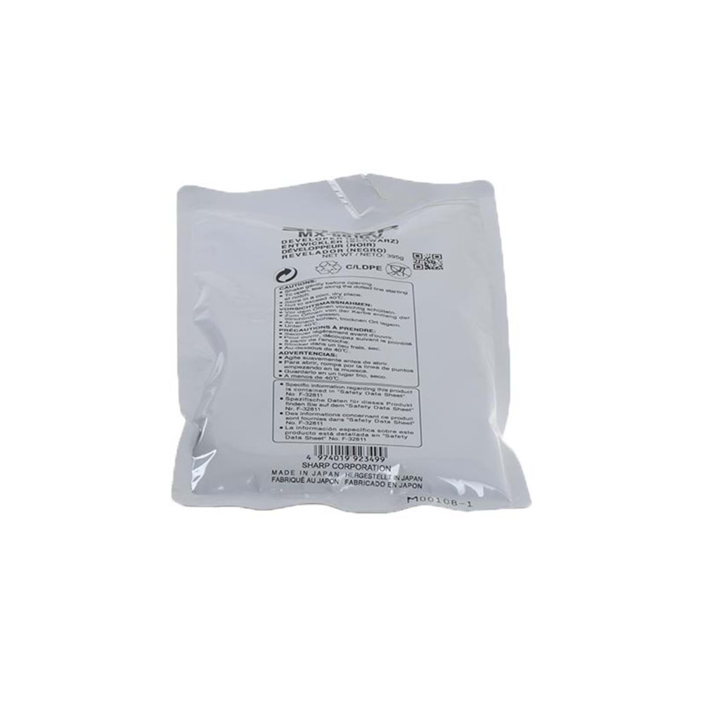 SHARP MX-561GV MX-M2630/3050/3070/3550/3570/4050/5050/6050 SİYAH DEVELOPER ORJİNAL 300.000 SAYFA