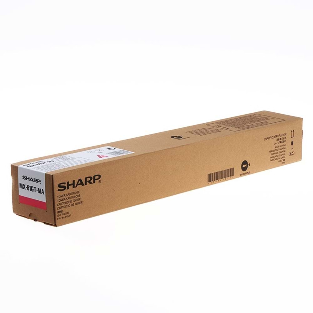 SHARP MX-61GTMA MX-3050/3550/3070/3570 KIRMIZI TONER ORJİNAL 24.000 SAYFA