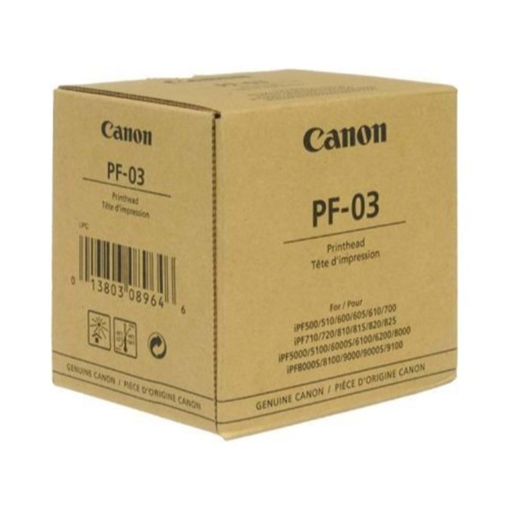 CANON 2251B001 PF-03 LP17/24/IPF500/510/600/605/610/700/710 BASKI KAFASI ORJİNAL
